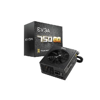 พาวเวอร์ซัพพลาย (PSU) EVGA 750 GQ, 80+ GOLD, 750W, Semi Modular, EVGA ECO Mode, 210-GQ-0750-V1