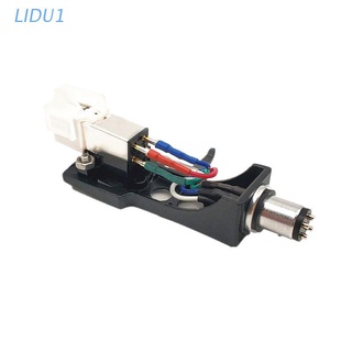 Lidu1 Universal Phono Stylus Cartridge Rack ชั้นวางหูฟังพร้อมเข็มไวนิลสําหรับเครื่องเล่นบันทึก