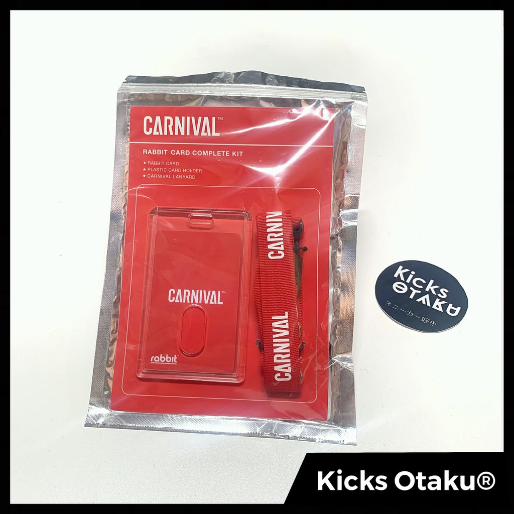 CARNIVAL x RabbitCard - Red
