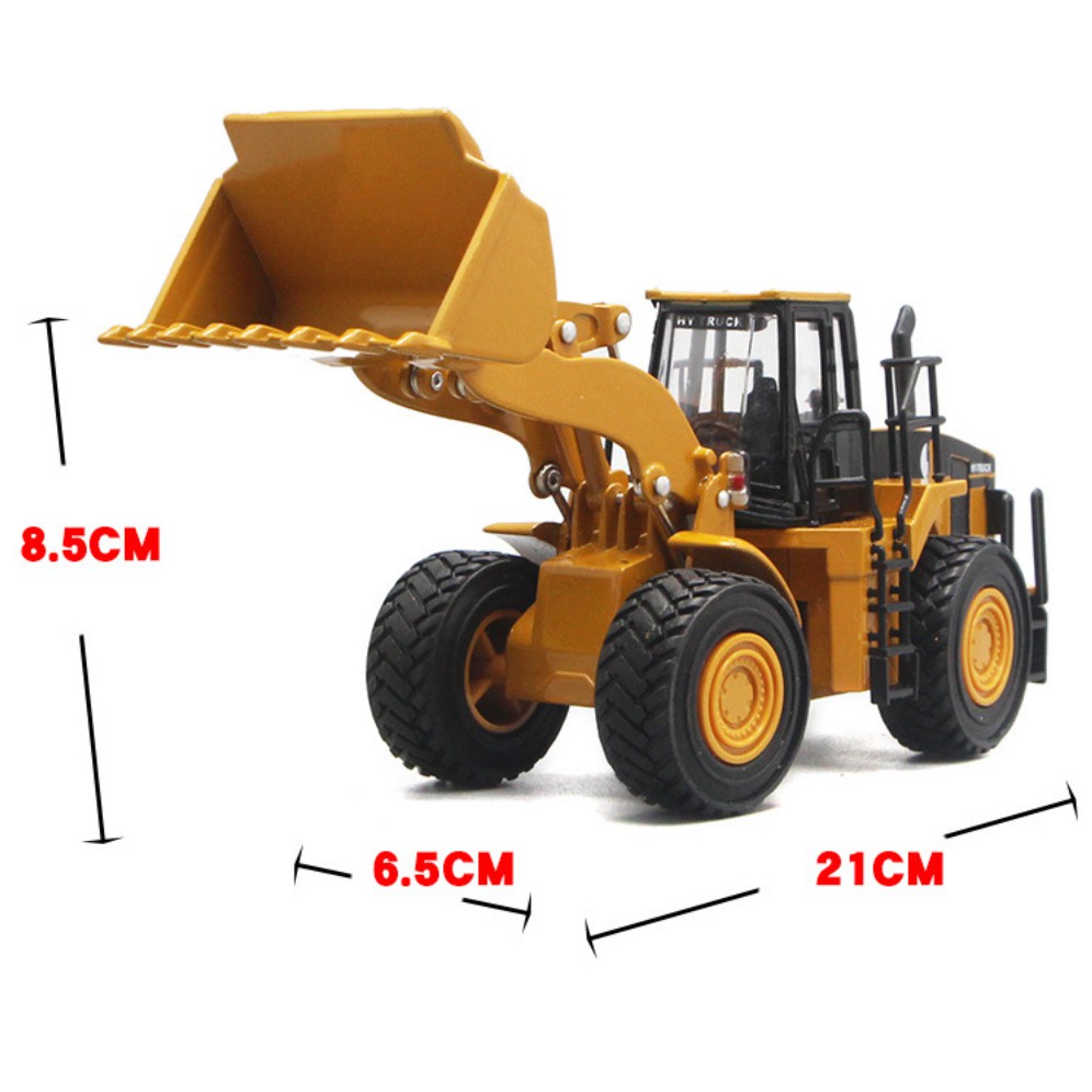 1:50 วิศวกรรมเลียนแบบสูงโลหะเต็มรูปแบบรถขุดรุ่นเด็กรถก่อสร้างรุ่น - รูปที่ 4