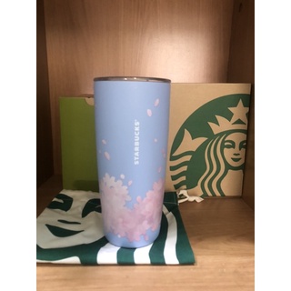 Starbucks MiiR แก้วน้ำ Light  Blue Full Blossom 20 oz. ของแท้