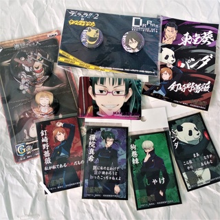 [พร้อมส่ง/ลิขสิทธิ์แท้] รวมของสะสมการ์ตูนดัง Attack on titan, Jujutsu kaisen, Durarara!! ฯลฯ