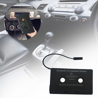 อะแดปเตอร์ Universal Car Bluetooth Audio Cassette to Aux Adapter สำหรับสมาร์ทโฟน