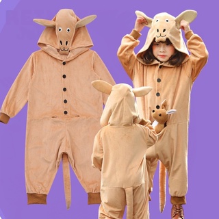 #Kangaroo jumpsuit #ชุดแฟนซีเด็ก #ชุดจั๊มสูทเด็ก #ชุดเด็ก #ชุดคอสเพลย์ ลายจิงโจ้