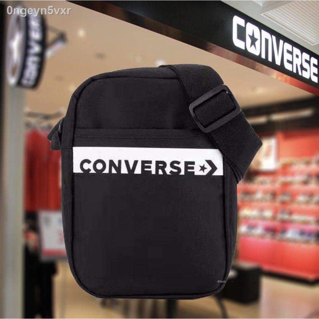 [ลิขสิทธิ์แท้/พร้อมส่ง] converse all star กระเป๋าสะพายข้าง Converse Revolution Mini Bag กระเป๋าสะพาย