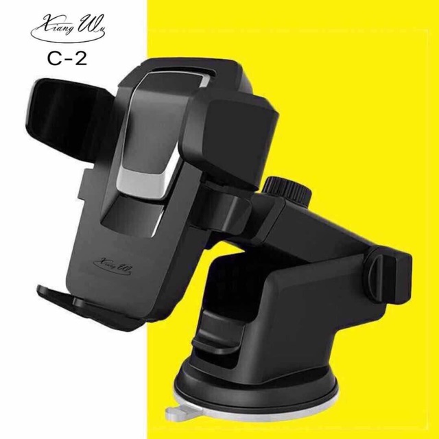 Car Holder รุ่นC2 กล่องสีเขียว EASY ONE TOUCH BLACK