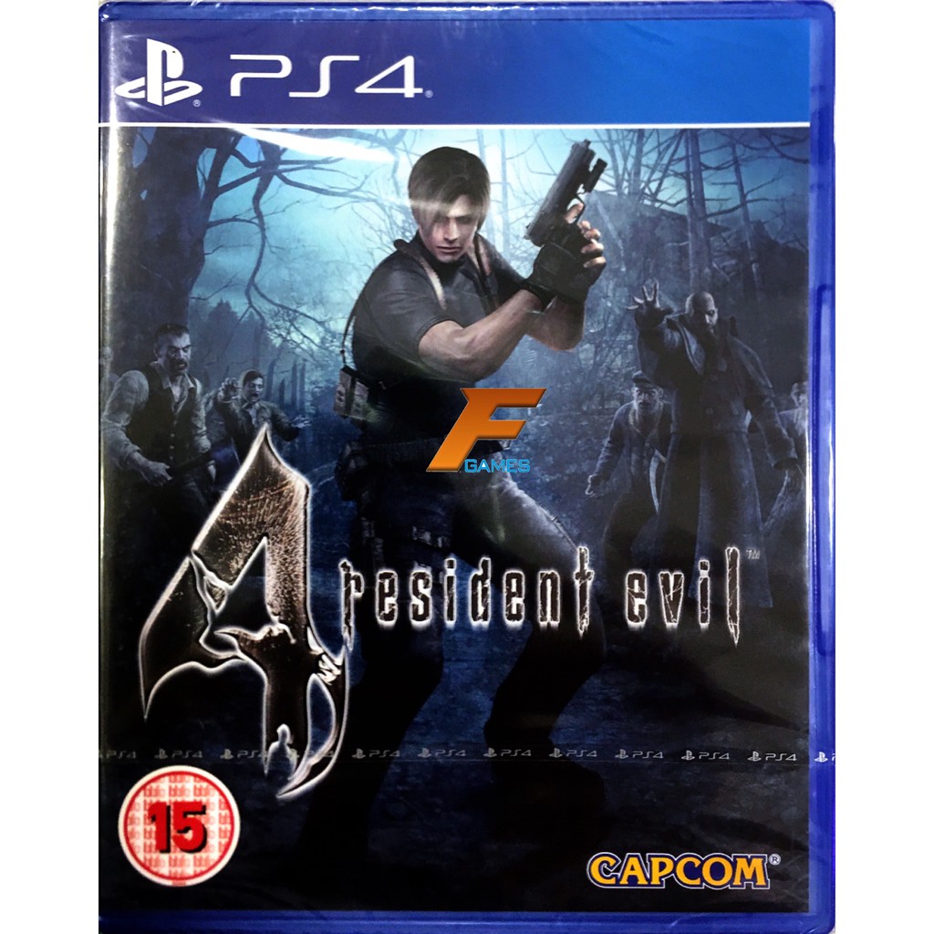 PS4 Resident Evil 4 (Zone2/EU)( English ) แผ่นเกมส์ ของแท้ มือหนึ่ง มือ1 ของใหม่ ในซีล