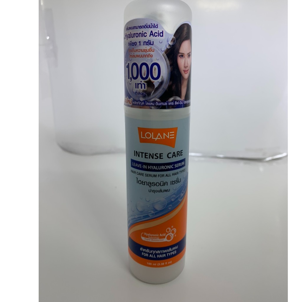 Lolane Leave in hyaluronic Intense care เซรั่มบำรุงผม โลแลน