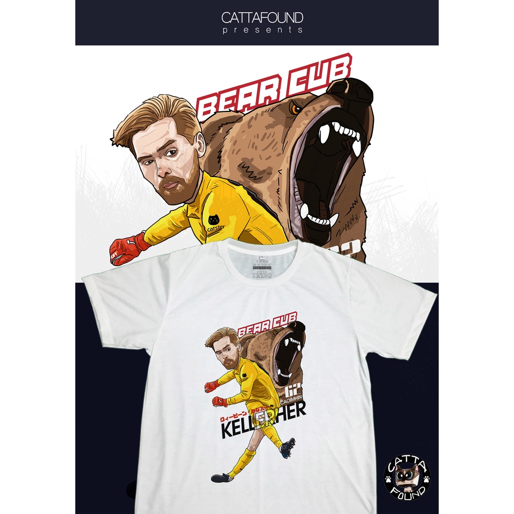 เสื้อยืดลายการ์ตูน หงส์แดง ลิเวอร์พูล(Liverpool) kellerher