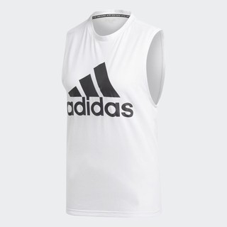 Adidas อดิดาส เสื้อกล้าม AT W Tank Top MustHaves BOS DP2409 WH(800)