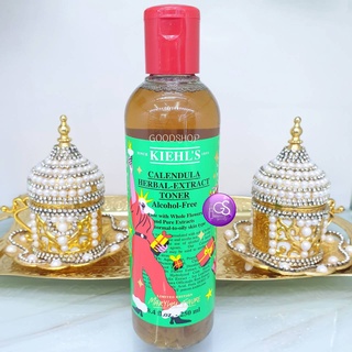 Kiehls Calendula Herbal Extract Toner Alcohol-Free 250ml. Nobox โทนเนอร์ดอกดาวเรือง ( Limited Edition 2021) ฉลากไทย