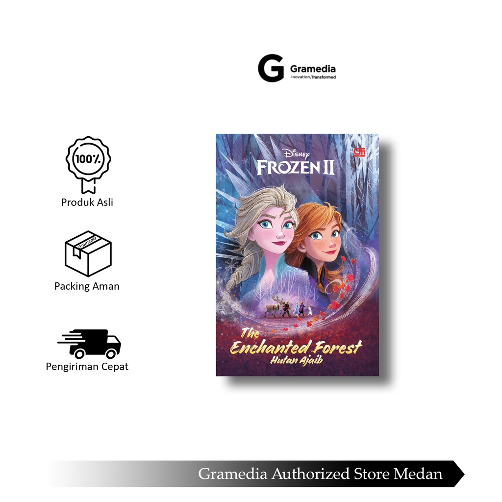 Gramedia Medan - FROZEN II: MAGIC FOREST (FRORY: THE ENCHANTED FOREST)