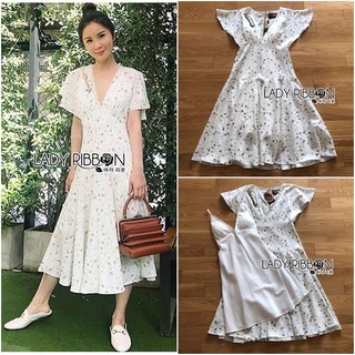 Lady Ariana Sparkling Little Star Printed Dress