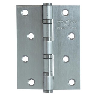 บานพับ 4"X3" COLT LITE สีสเตนเลส 3 ชิ้น/ชุดBUTT HINGE COLT LITE 4”X3” STAINLESS STEEL 3EA/PAC