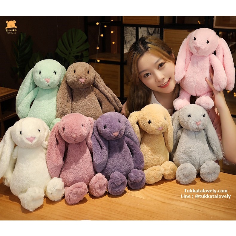 ตุ๊กตากระต่ายหูยาว 30-65 cm.
