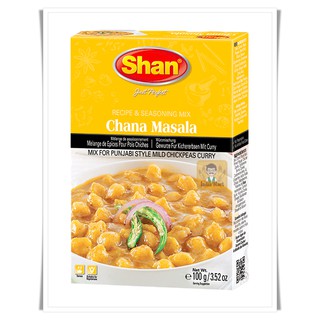 เครื่องแกงกะหรี่ถั่วลูกไก่กึ่งสำเร็จรูปชนิดผง (Chana Masala) – Shan