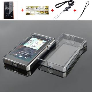 Soft Clear Crystal TPU Skin Case Cover สำหรับ Iriver Astell &amp; Kern SP2000 พร้อมตัวป้องกันหน้าจอด้านหน้ากระจกนิรภัย