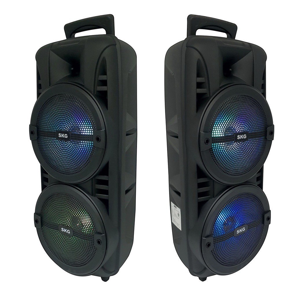 ลำโพงบลูทูธ SKG 8 นิ้ว รุ่น AV-2010 BT8 x2ดอก 3000W Bluetooth Speaker ...