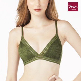 BSC Lingerie ชุดชั้นในลูกไม้เซ๊กซี่ รูปแบบ NONWIRE ไม่มีโครง - BB3495 IV,PT