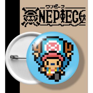 ONE PIECE BADGE PIXEL เข็มกลัด วันพีช ชอปเปอร์ chopper