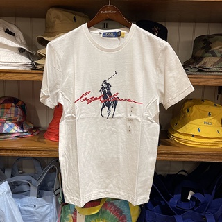 Polo Ralph Lauren เสื้อยืด คอกลม แขนสั้น ผ้าฝ้าย ลําลอง แฟชั่นสําหรับผู้ชาย