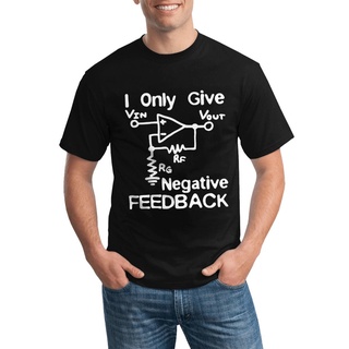 [S-5XL] ขายดี เสื้อยืดลําลอง แขนสั้น คอกลม พิมพ์ลาย I Give Negative วิศวกรรมไฟฟ้า