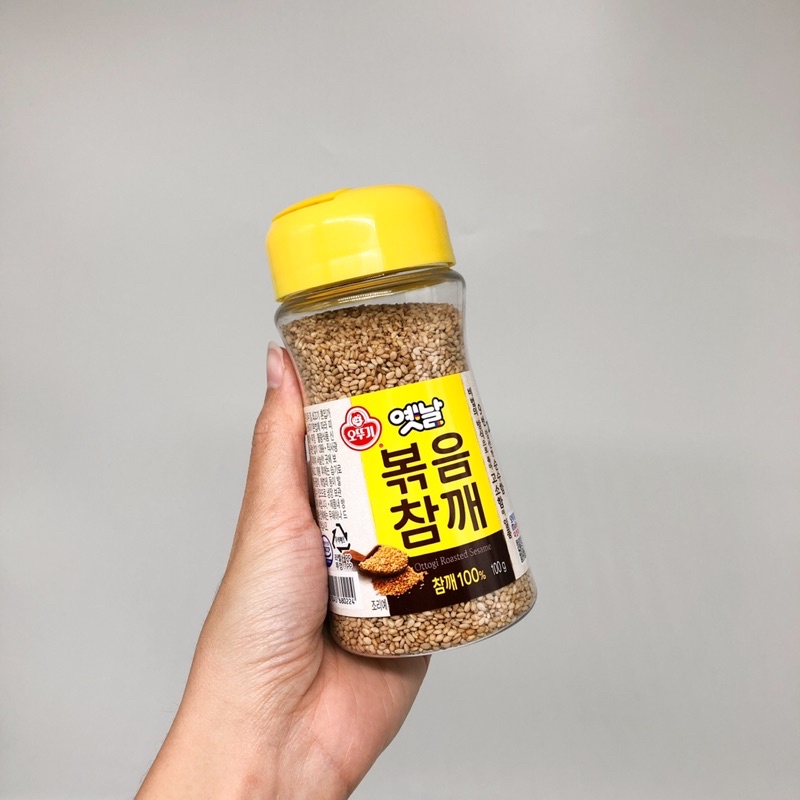 🔥 งาขาวคั่วเกาหลี 🔥 Ottogi Roasted Sesame 100g 200g งาขาวคั่ว 볶음참깨 งาขาว งาขาวเกาหลี งาคั่ว