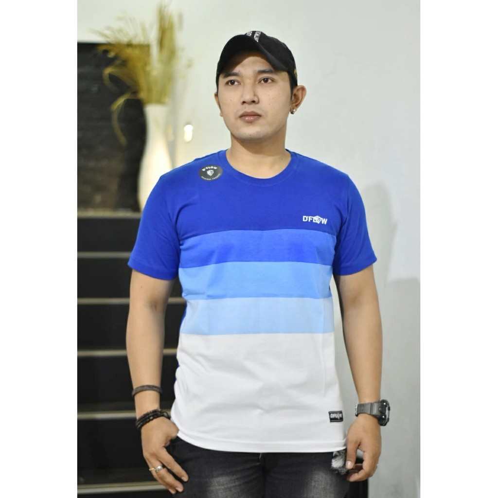 เสื้อยืด dflow ดั้งเดิมฟรีสติ๊กเกอร์