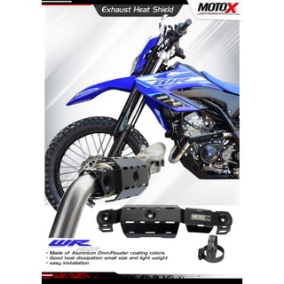 กันร้อนคอท่อMoto-X สำหรับรถHAMAHA WR155R