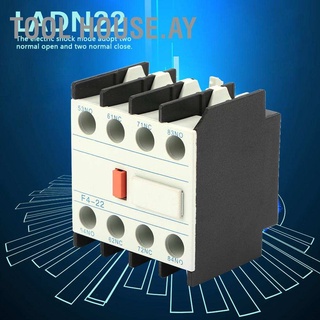 [ติดต่อเสริม]  Ladn22 Ac Contactor Schakelar F4-22 2 ไม่มีเสียงบล็อกสําหรับคอนแทคเตอร์