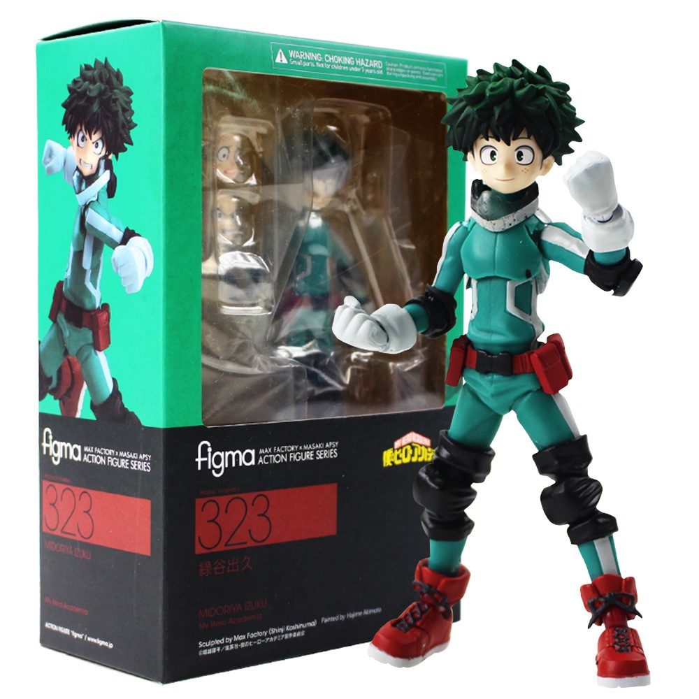 ของเล นโมเดลฟ กเกอร Figma 323 Midoriya Izuku 15 ซม Shopee Thailand - ฟ กเกอร mini roblox game action figure figma oyuncak shopee