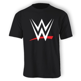 ใหม่ WWE (สีดํา/สีขาว) เสื้อยืด สําหรับผู้ชาย TYUI22361