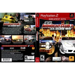 แผ่นเกมส์ Midnight Club 3 DUB Edition Remix PS2 Playstation 2 คุณภาพสูง ราคาถูก