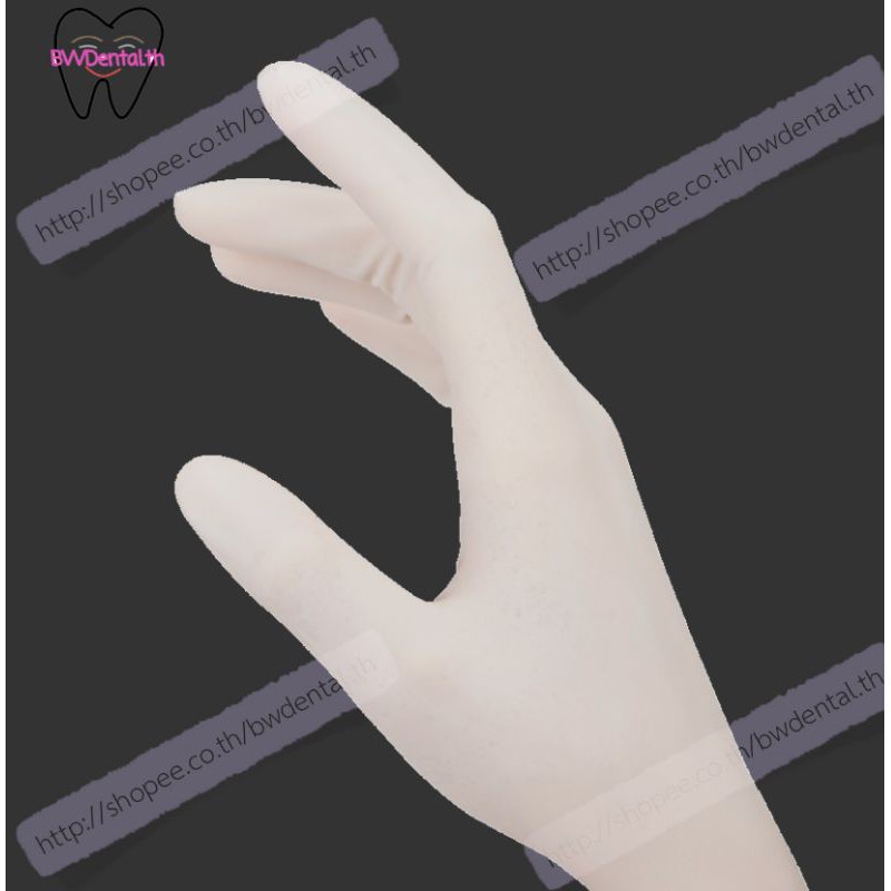 50 pairs Sterile Surgical Gloves Latex PowderFree Examination Glove