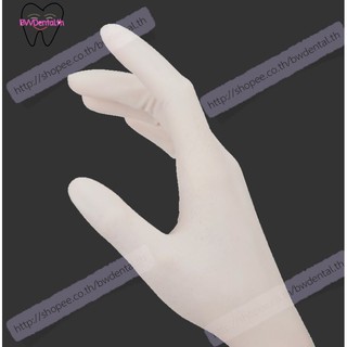 50 pairs Sterile Surgical Gloves Latex Powder-Free Examination Glove