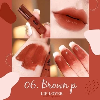 Lip lover ลิปแมท [พร้อมส่งครบสี] Lip Lover ลิปเลิฟเว่อร์ ลิปจิ๋ว ลิปแมทจิ๋ว ไม่ติดแมส ติดทนนานทั้งวัน