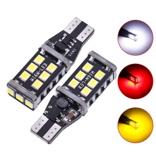 ( 2 ชิ้น ) T15 2835 15 Smd 921 912 906 T15 ไฟ Led สําหรับติดด้านนอกรถยนต์