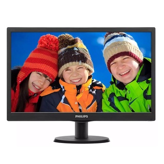 [ประกันศูนย์ 3 ปี] 🎏Philips 19.5" 203V5LHSB2 Monitor (VGA, HDMI) จอคอมพิวเตอร์ จอมอนิเตอร์ 19.5นิ้ว - HITECHubon