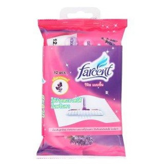 ราคาพิเศษ!! ฟาร์เซ็นท์ รีฟิลผ้าชื้น กลิ่นลาเวนเดอร์ Farcent Dust Mop Refill Lavender Scent