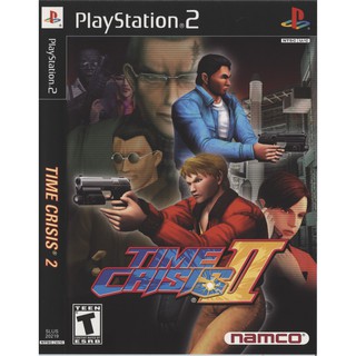 แผ่นเกมส์ Time Crisis 2 แผ่นCD PS2 Playstation 2 คุณภาพสูง ราคาถูก