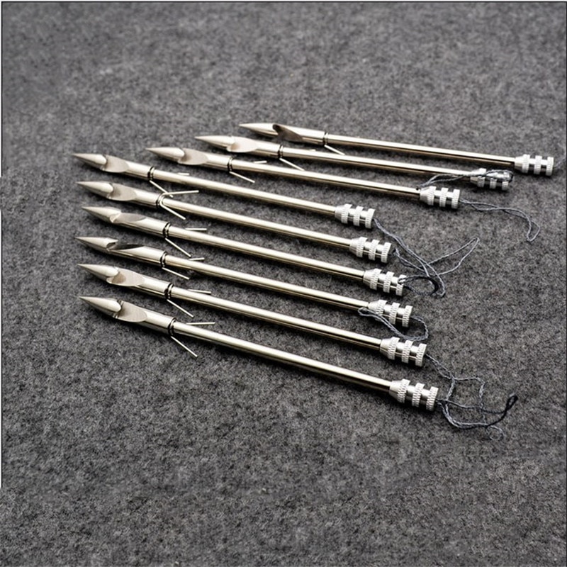 10pcs/20pcs Fishing Flying Shark Projectile Shoots Steel Catapult ...