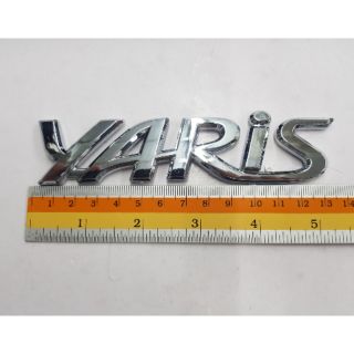 Logo Yaris ของรถ toyota