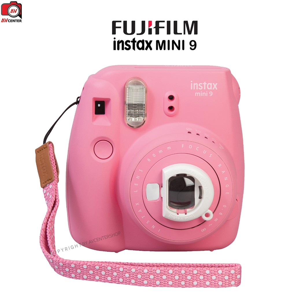 Fujifilm Instax Mini 9 Instant Film Camera กล้องฟิล์ม โพลารอยด์ [ประกันศูนย์ Fujifilm Thailand