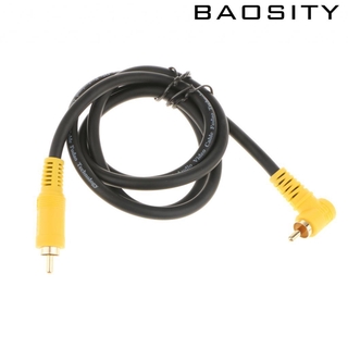 RCA ( Baosity ) 75 Ohm ดิจิตอล Coaxial Audio / วิดีโอ Eblow อาร์ซีเอเคเบิ้ล Coax คอมโพสิต