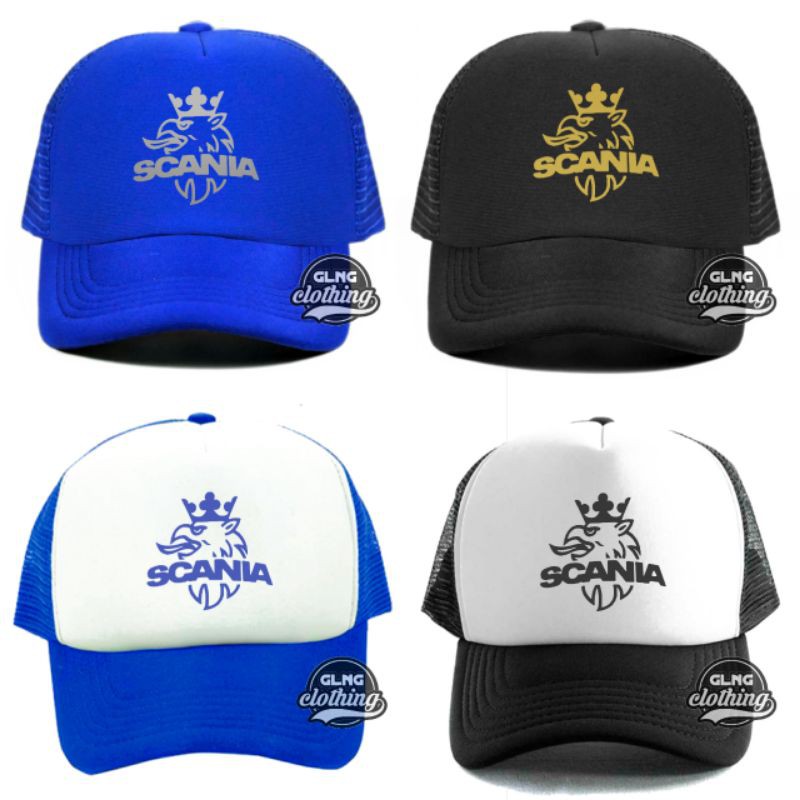 หมวกเบสบอล Topi Scania - หมวก Topi Trucker Scania