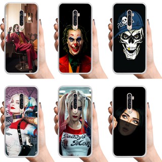 Joker Fashion เคส for OPPO Reno 2F / 2 / 3 Pro /10x Zoom / F11 Pro  case Soft TPU เคสซิลิโคนอ่อนนุ่ม Cover Painting Phone casing