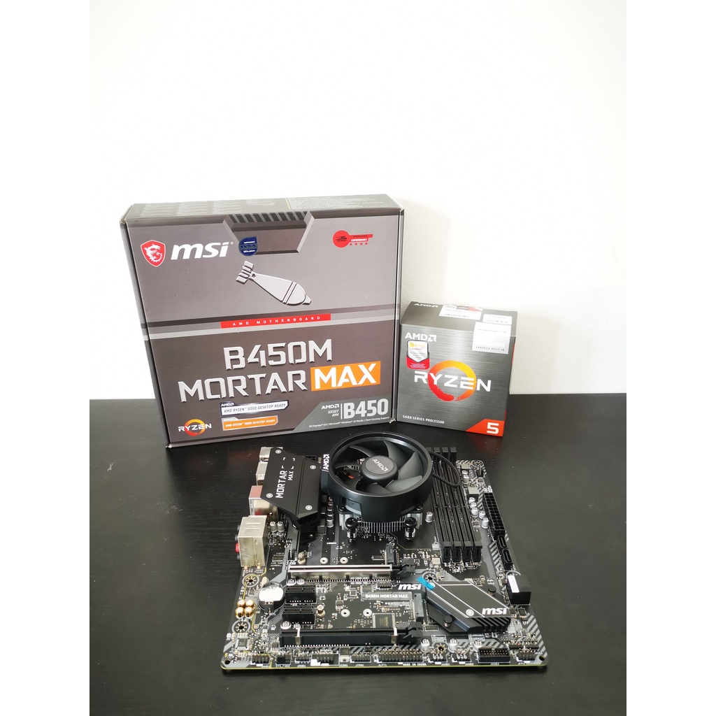 R5 5600G ขายรวมบอร์ด(บอร์ดเลือกได้) สินค้ามือ 2