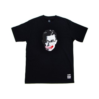 SEEK X HEADACHE STENCIL THE ACTIVIST T-SHIRT เสื้อยืดคอกลม BLACK สีดำ- (ร้าน SEEK)