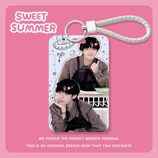 【In Stock】เคสใส่บัตร BTS V Card Case Idol สําหรับเก็บสะสม