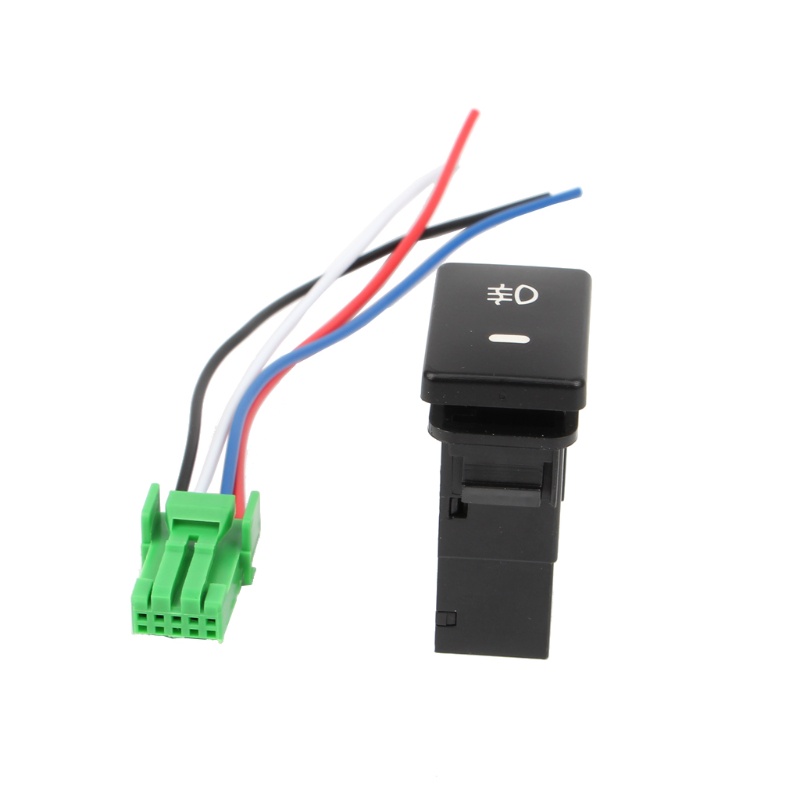 Abana อัพเกรดปุ่มไฟรถยนต์ DC 12V สวิตช์ไฟตัดหมอกเข้ากันได้กับ Toyota Camry Prius Corolla